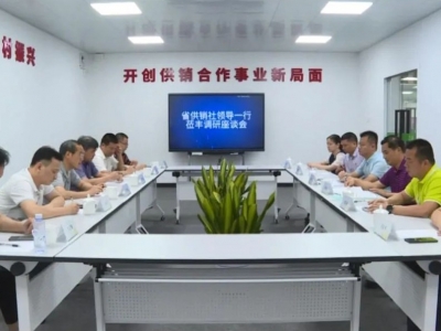 林少俊到丰顺县调研基层供销工作