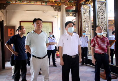 梅江区政协调研组到兴宁开展历史文化传承保护和发展调研活动