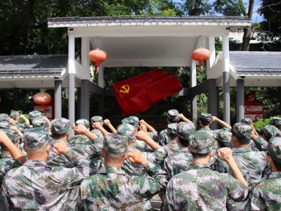 大埔县人武部开展民兵支援力量队伍集训