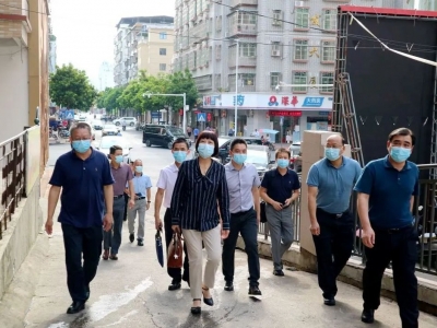 省督导组到大埔县督导农贸市场综合治理工作