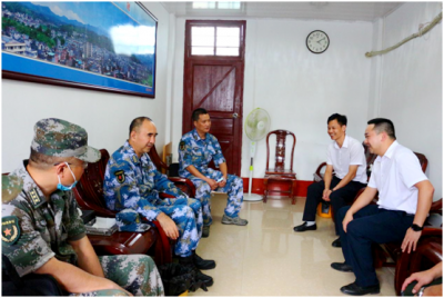 段见云到兴宁市蹲点帮带基层武装工作