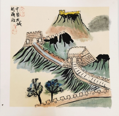 梅江区鸿都小学刘雨欣丨绘画作品