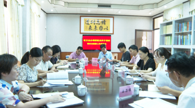 省方志办副主任丘洪松到兴宁调研镇村志编修工作