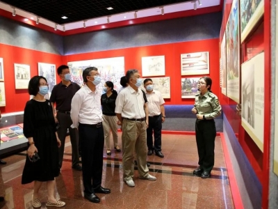 吴晓青一行到大埔调研