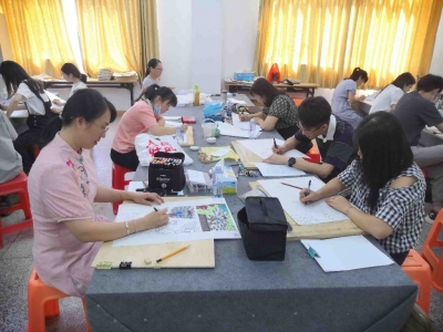 以赛促教夯实队伍建设！梅江区第四届中小学美术青年教师教学能力比赛落下帷幕