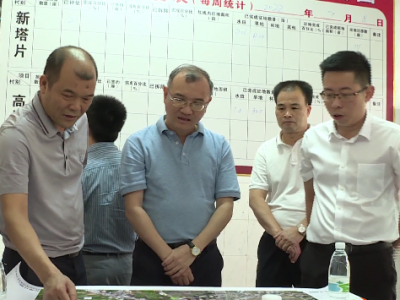 丘炀到五华华城镇开展接访群众和调研乡村振兴、垦造水田、撂荒复耕工作