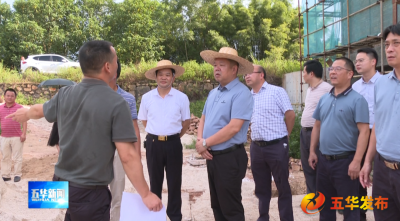 张少凡率队调研地质灾害隐患点整治和垦造水田工作