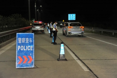 吹响集结号！大埔公安开展夏夜治安巡查宣防集中统一行动