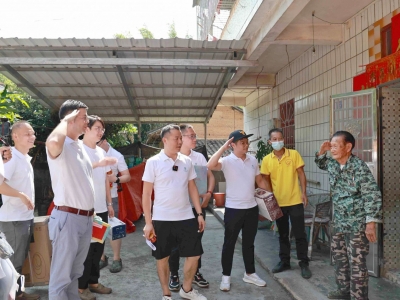 广东省客青会在梅州走访慰问抗战老兵