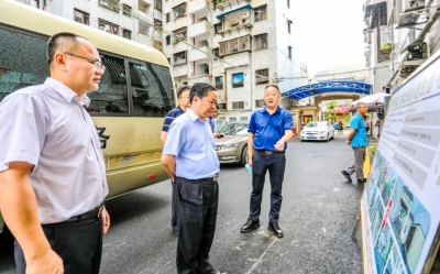 温助民率队调研创建全国文明城市工作