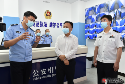 梁维詹星到梅县区督导调研：打造特色品牌  提升社会治理质效