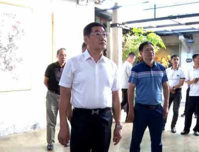 华联新世界集团考察团一行到大埔参观考察