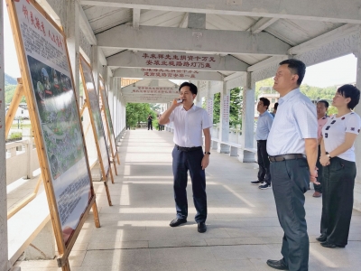 王庆利率队巡查督导梅江流域河长制工作落实情况并调研乡村振兴工作：打好治水“组合拳” 推动河湖秀水长清