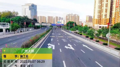 广州大桥红绿灯交通优化调整！左转左置、左转和直行同时放行！