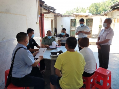 ​大埔县人武部有序开展征兵政审工作
