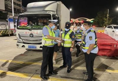 梅州“拒超”不松懈，严把高速公路入口关！