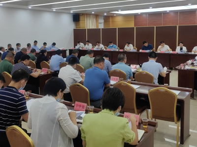 洪国华主持召开兴宁市政府党组（扩大）会议和第15次常务会议