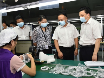 梁维到丰顺县调研：推进平安建设护航企业发展  