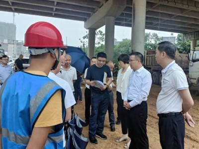 罗达祥督导调研丰顺县重点项目建设进展情况