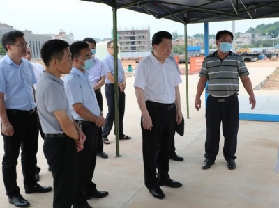 张志锋到海珠（丰顺）产业转移园调研园区规划建设和重点项目建设工作