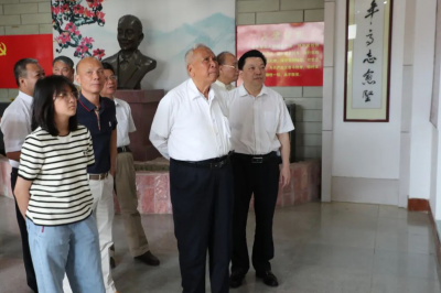 陈开枝一行到丰顺调研乡村振兴和红色文化传承工作