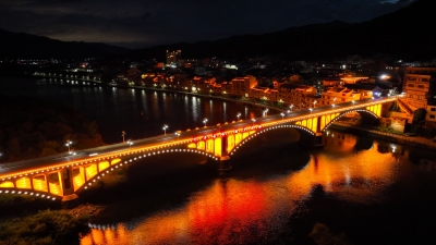 美了！亮了！来看蕉岭县新铺大桥的“变装秀”→