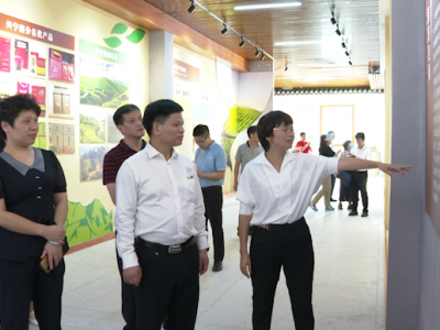 肇庆市委宣传部考察组到兴宁考察