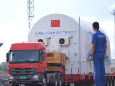 梦天实验舱运抵文昌航天发射场