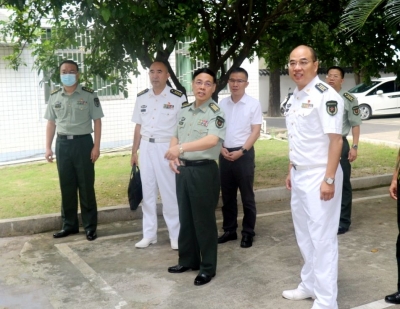 省军区工作组到丰顺检查武装工作情况