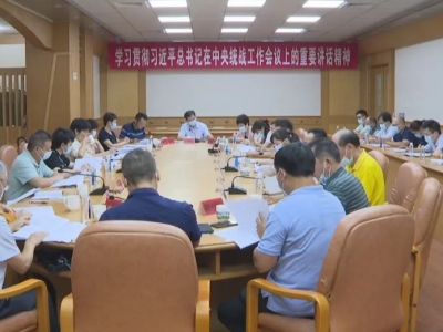 梅县区委统战部召开学习贯彻习近平总书记在中央统战工作会议上的重要讲话精神座谈会