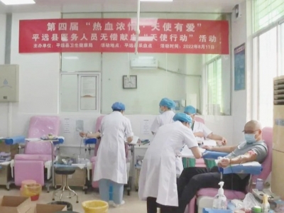 为生命助力！平远县医务人员加入“天使行动”挽袖献血