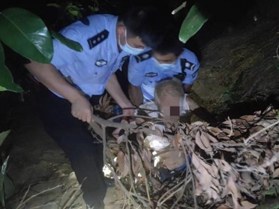 八旬老人走失8小时！大埔公安紧急搜寻，传来好消息→