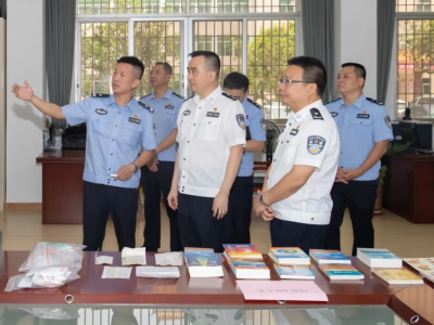 省厅专项督察第八组到梅江公安分局督察“百日行动”工作