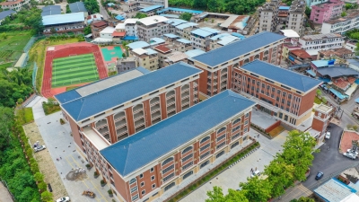 今年9月可正常开学！梅江区会文学校小学部建设工程通过竣工验收