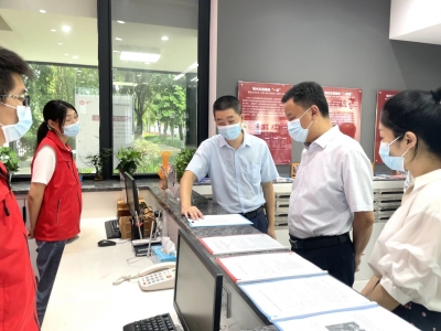 王庆利督导检查台风防御和疫情防控工作：压实工作责任 筑牢安全网