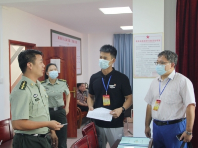 广东省征兵办工作组到大埔县检查指导征兵工作