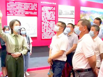 省工商联“增强信念信心 奋斗成就梦想”宣讲活动参加成员到三河坝战役纪念园参观学习