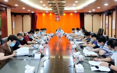 梅州市人大常委会召开党组会议学习贯彻习近平总书记重要讲话精神