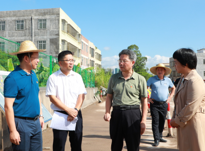 朱少辉率队调研五华县交通公路重点项目推进工作