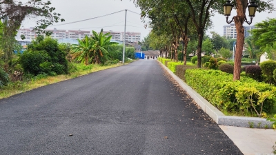 民生追踪：三角镇上坪村约亭顶坑洼村道铺上了柏油