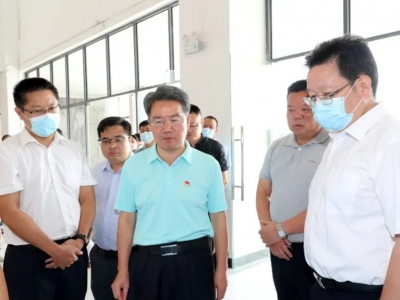 朱少辉率队调研实体经济重点项目建设工作