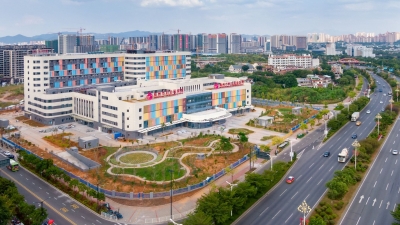 梅州市妇幼保健院新院区即将全面竣工！进度超95%，快马加鞭施工中！