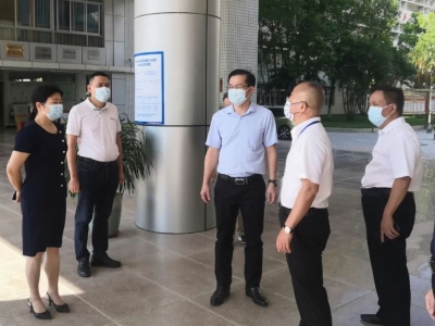 李吉祥率队督导检查丰顺县复学返校和校园规划建设等工作