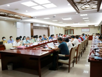 大埔县政府党组（扩大）会议和十六届[2022]第13次县政府常务会议召开