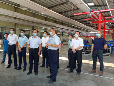 赵东到梅县区走访服务重点企业：坚持用户思维 助推企业发展