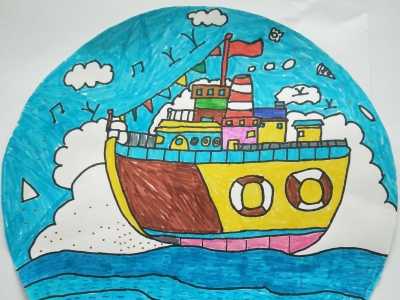 绘画作品丨梅江区金山小学温子杰