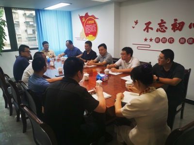 赖经烈率队开展走访服务挂钩联系重点企业活动