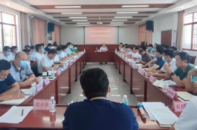 广梅指挥部召开乡村振兴产业发展现场会：发挥组团优势 坚持产业为王