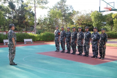 大埔组织民兵进行集训