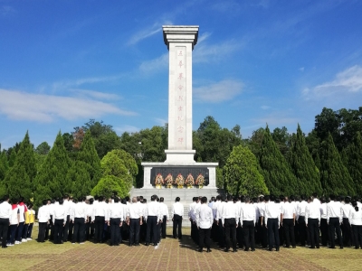 五华县举行烈士纪念日公祭活动